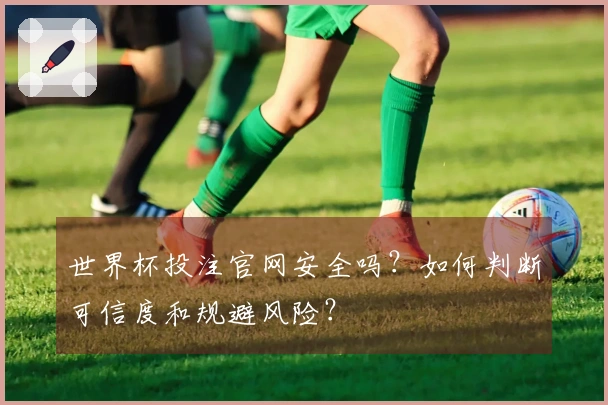 世界杯投注官网安全吗？如何判断可信度和规避风险？