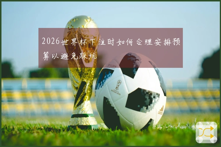 2026世界杯下注时如何合理安排预算以避免踩坑